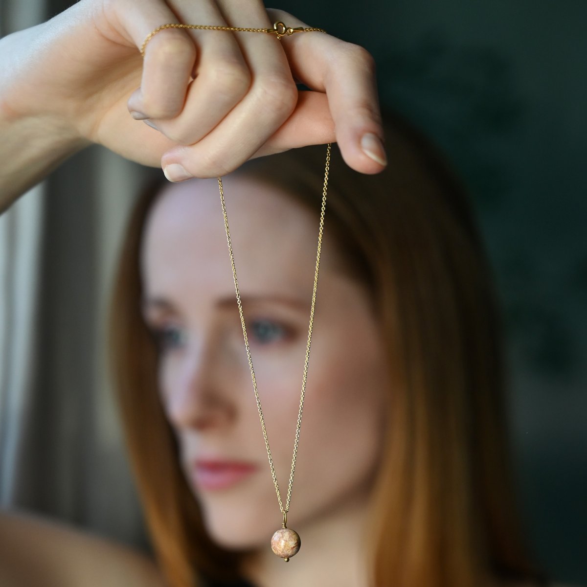 Chaîne avec pendentif JAPSIS