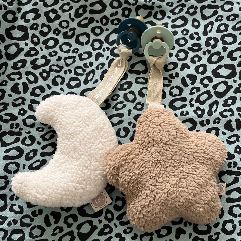 Pacifier cloth Moon Deluxe - Cream