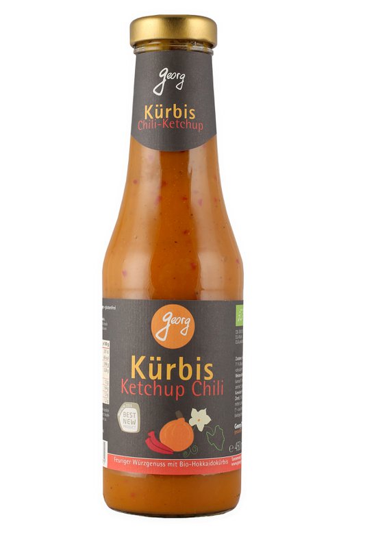 Chili ketchup à la citrouille bio 450 ml