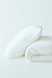 Tisu Baby Duvet Cover & Pillowcase, fløde