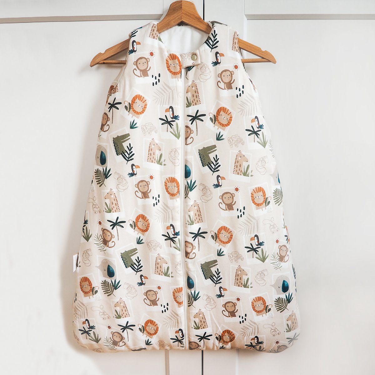 Midweight bamboo sleeping bag 1,5 TOG - Fawns