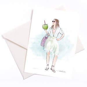 Karte mit Umschlag | Piña Colada