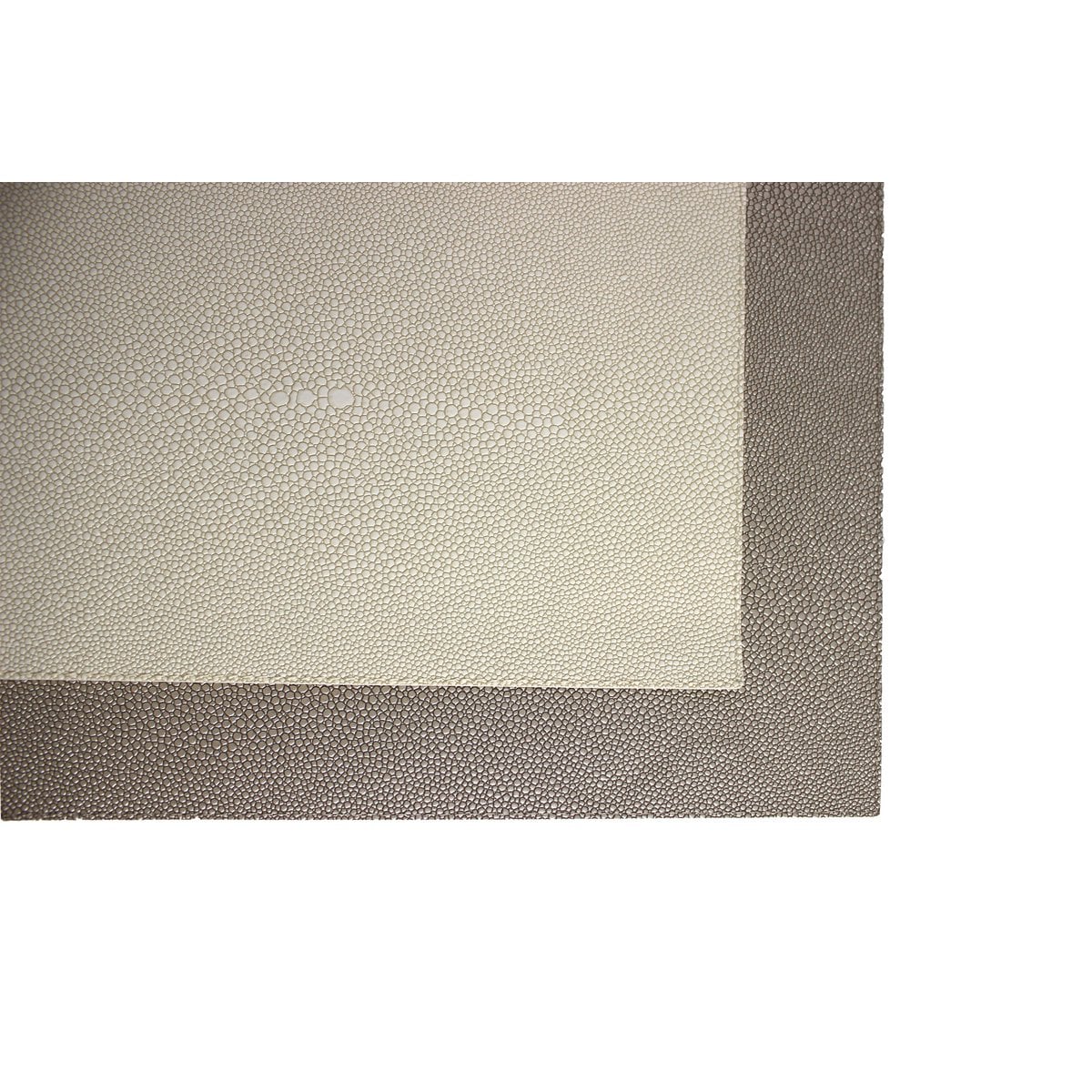 Wendbares Tischset 6er Set braun beige Rochen Optik 45x33 cm 