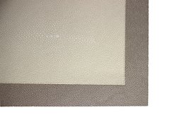 Wendbares Tischset 6er Set braun beige Rochen Optik 45x33 cm 