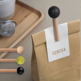 Assortiment de 24 pinces à sachet en bois "Pince-mi"