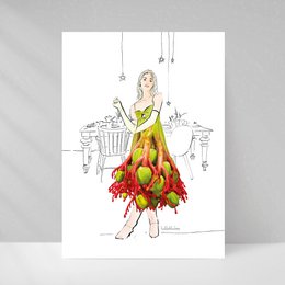 Christmas Card - Weihnachtsessen