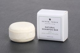 ZIRBE / PINUS CEMBRA / SWISS PINE- Champú sólido para el cabello con aceite de cáñamo y aceite esencial de pino piñonero