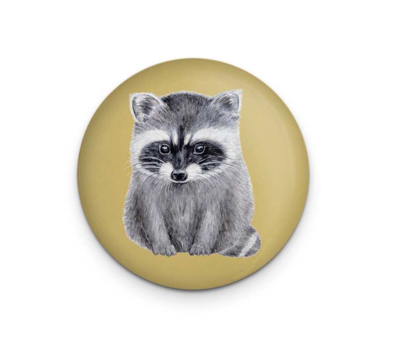 Magnete decorativo Racoon