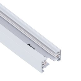A 2-meter long white or black ceiling light track with a sleek, minimalist design suitable for modern interior spaces.