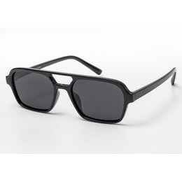 Black Square Unisex Sunglasses UV400 – Minimal Everyday Eyewear