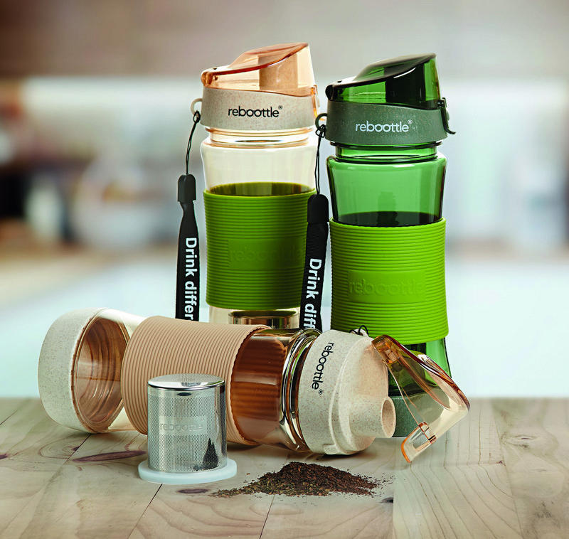 flaske · TEA GREEN - Bæredygtig drikkedunk
