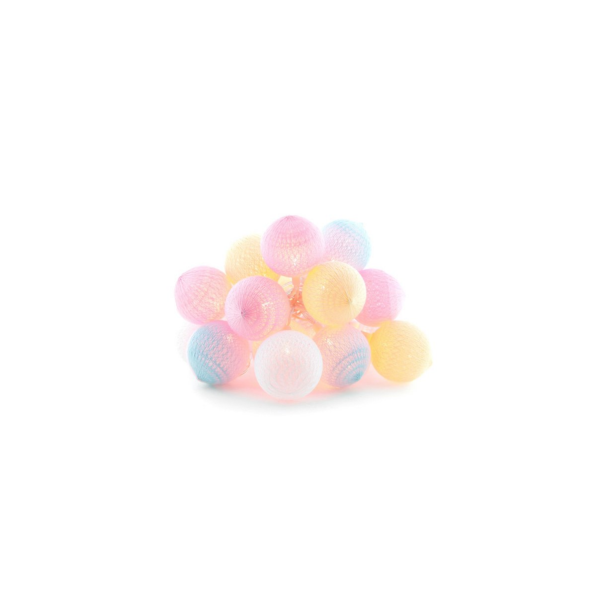 Guirnalda de luces para exterior - Pastel