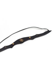 LEATHER HEAD BAND - dark brown, black - ST097