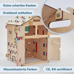 BusyBoard sensory playhouse - Natura
