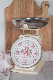 Scala della cucina retrò Bella beige 3kg