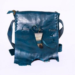 Leather bag 'Qabli'