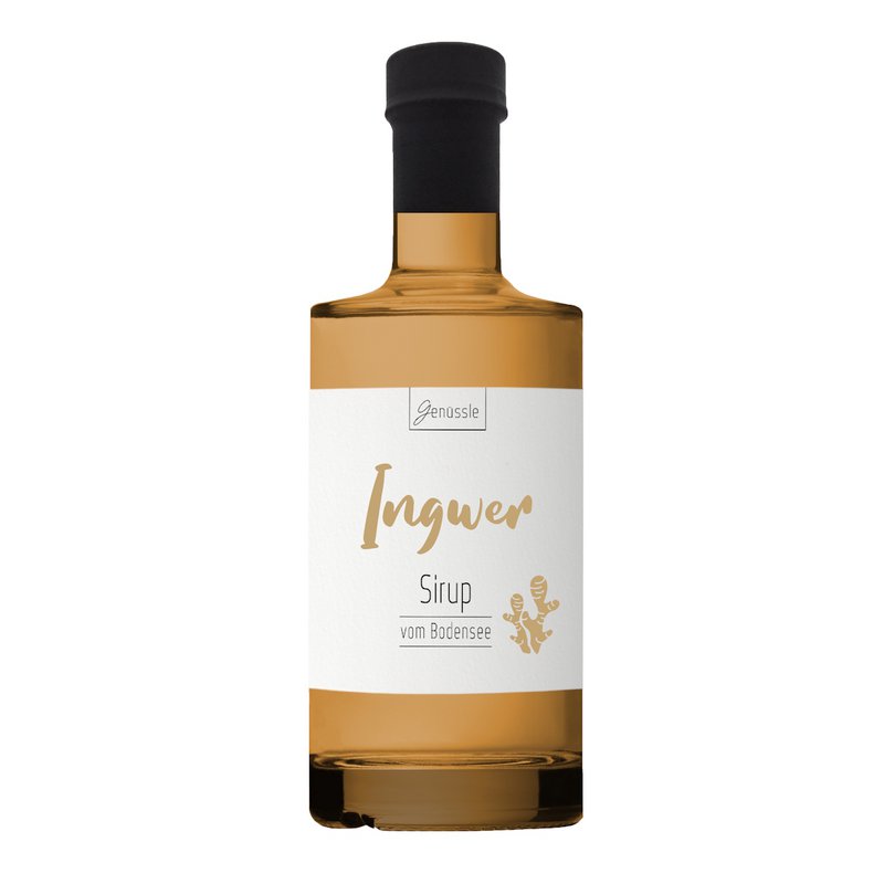 Organisk ingefær sirup -Nøgelig
