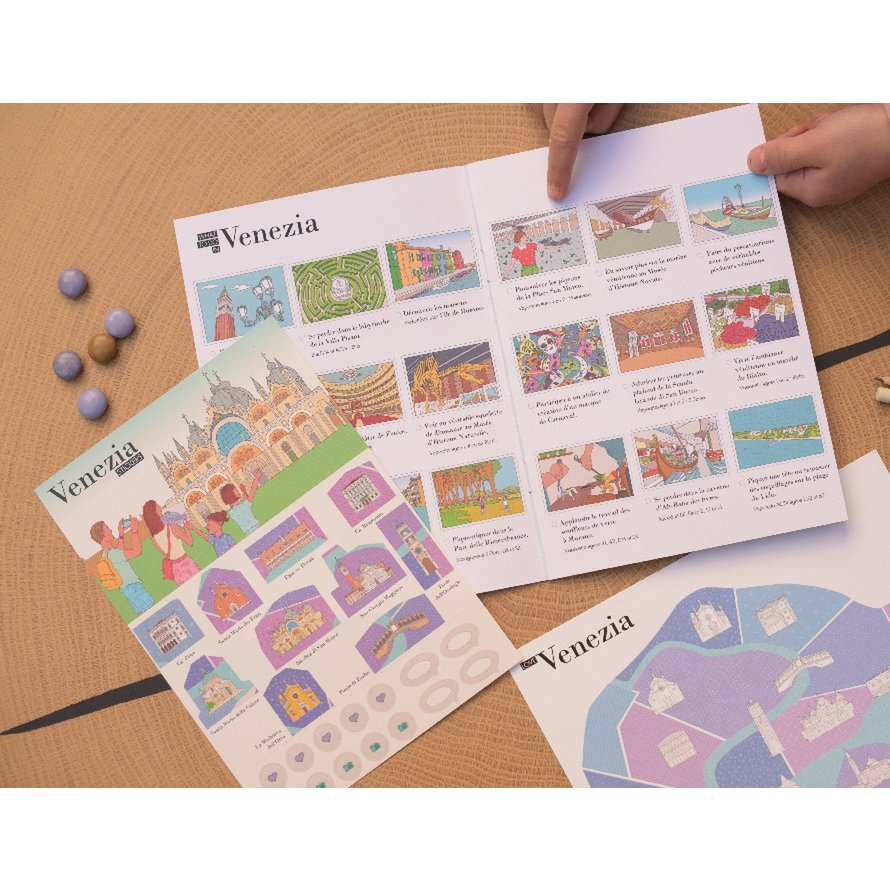 Venetië reisdagboek voor kinderen
