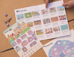 Venetië reisdagboek voor kinderen