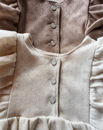 Body LM Pointelle dunkelbeige