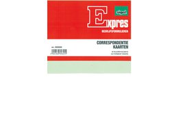 Korrespondenzkarte Sigel A6 Expres 200gr weißer Karton 50 Stk