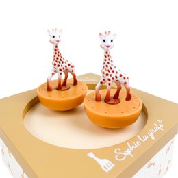Sophie the giraffe music box - Caramel