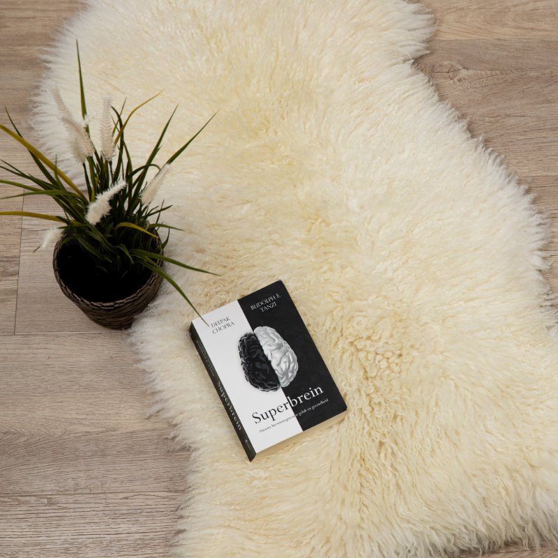 WOOOL Schapenvacht - Classic Wit CURLY