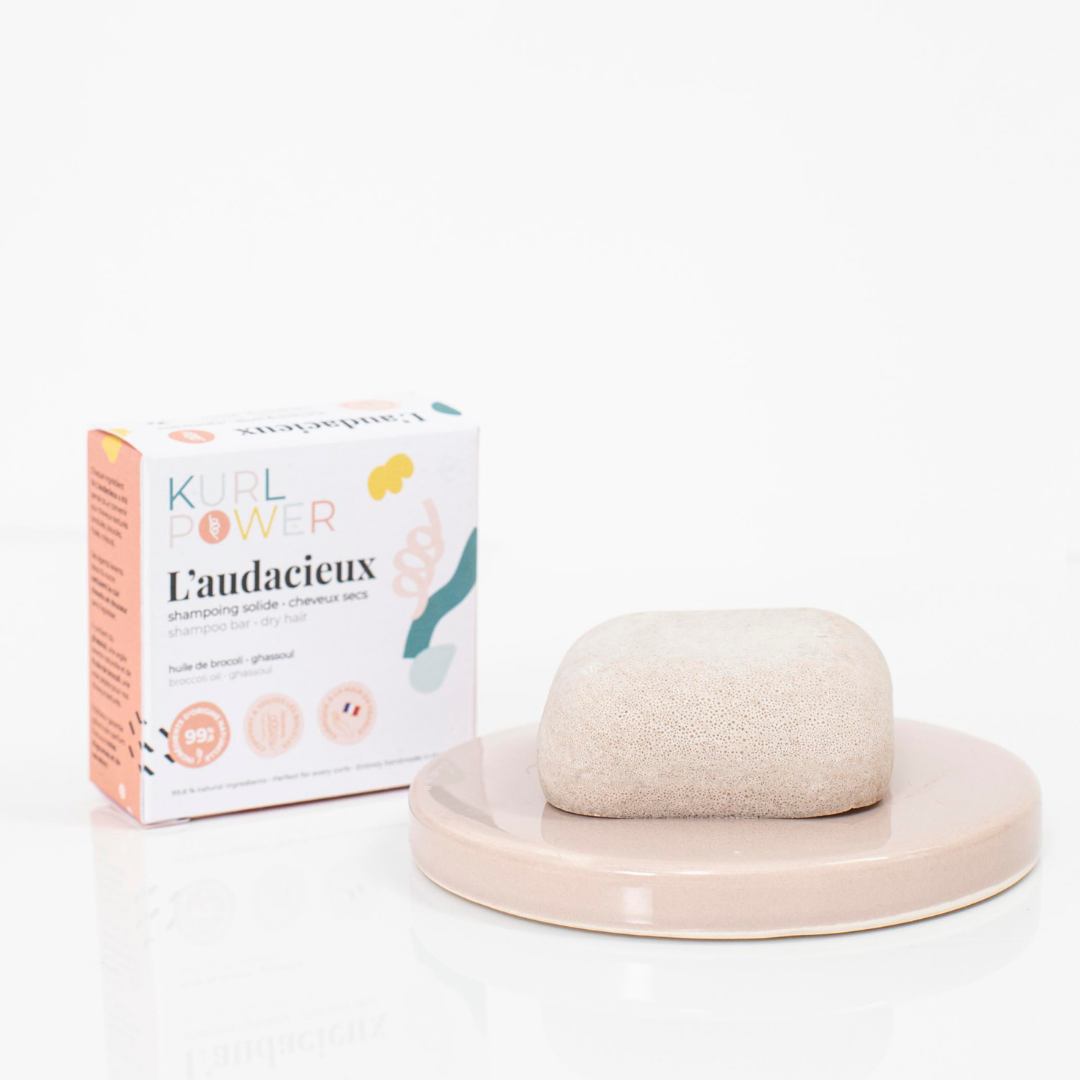 Shampoing solide pour cheveux secs "L'Audacieux"