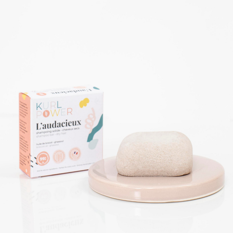 Shampoing solide pour cheveux secs "L'Audacieux"