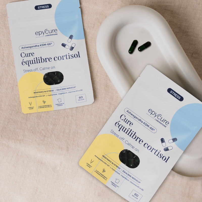 CORTISOL BALANCE CURE - ANGST, AANHOUDENDE VERMOEIDHEID, SLAAPSTOORNISSEN, ZWELLING, GEESTELIJKE MIST -De sleutel tot het bevrijden van uw lichaam van de gevolgen van chronische stress - 1 MAAND KUUR - 2 capsules / dag