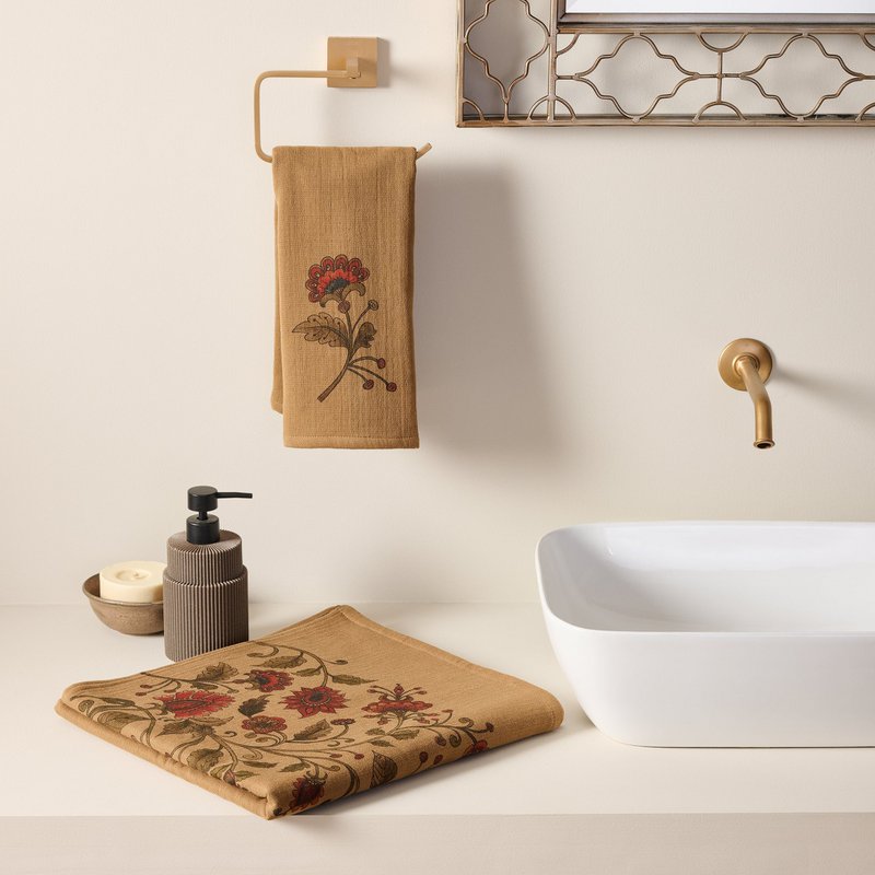 Bath Set: Bath Towel | Hand Towel Honey