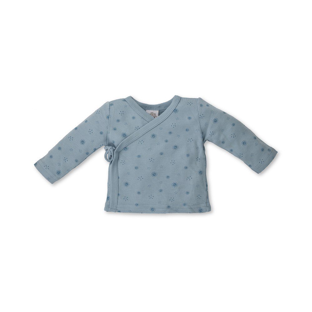 SET 5 PCS(SHIRT+PANTS+GLOVES+BIB+SOCKS)FOR NEW BORN (0-6MONTHS)-100%COTTON-MOD. DUENDES - DARK BLUE