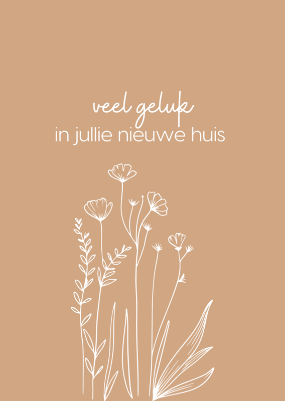 Kort | A6 | Held og lykke i dit nye hus