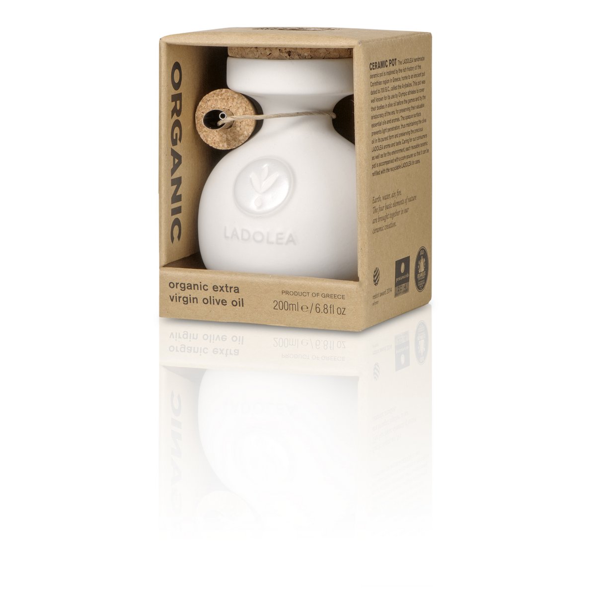 Bio-Olivenöl extra vergine, zart - Sorte Patrinia, 200-ml-Karton