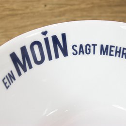 Porcelænsskål Hej