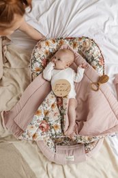 Nid d'enfant OLIVIER - 100% coton - rose