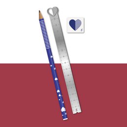 Heart writing set