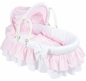 pink angel bassinet