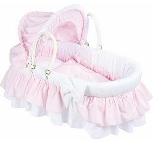 pink angel bassinet