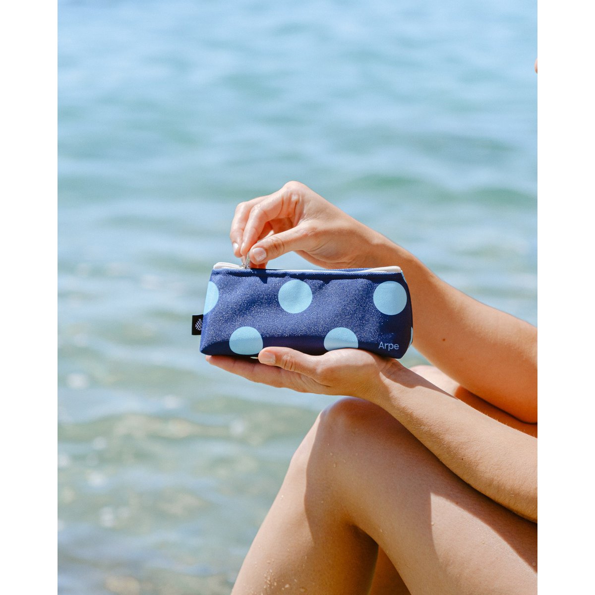 Wasserfestes XS-Beutel Ozeanblau