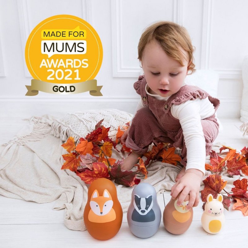Woodland Friends Nesting Babies with Chiming Bo Bunny