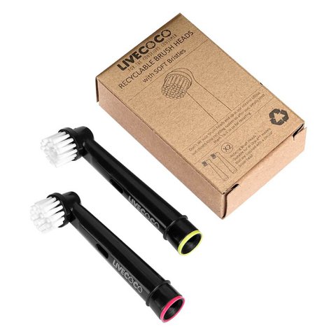 Recyclable Brush Heads (Soft Bristles) - Oral-B* Compatible
