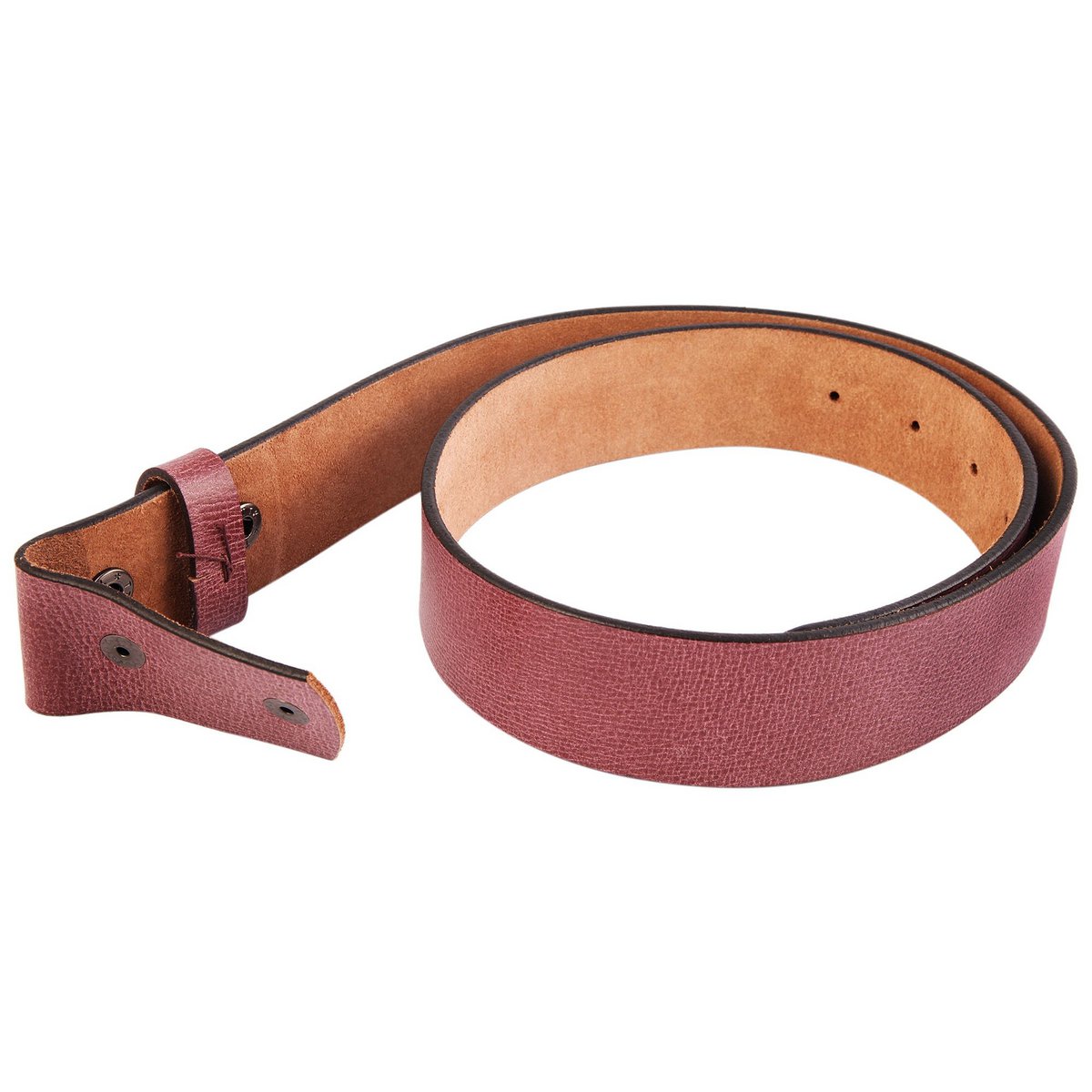 Cintura Leonardo Verrelli in vera pelle, lunghezza 85 cm