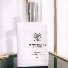 Wierook en mirre biologische eau de parfum