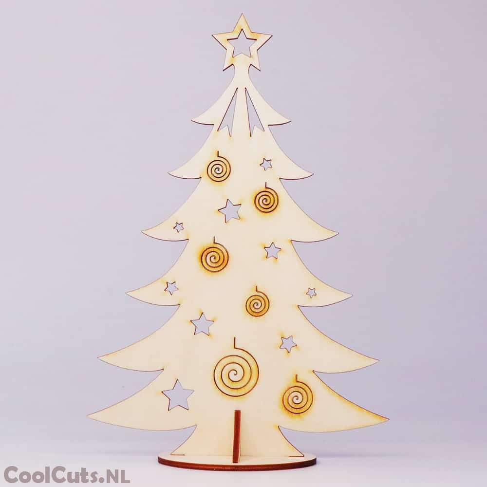 Arbre de Noël en bois CoolCuts 29cm