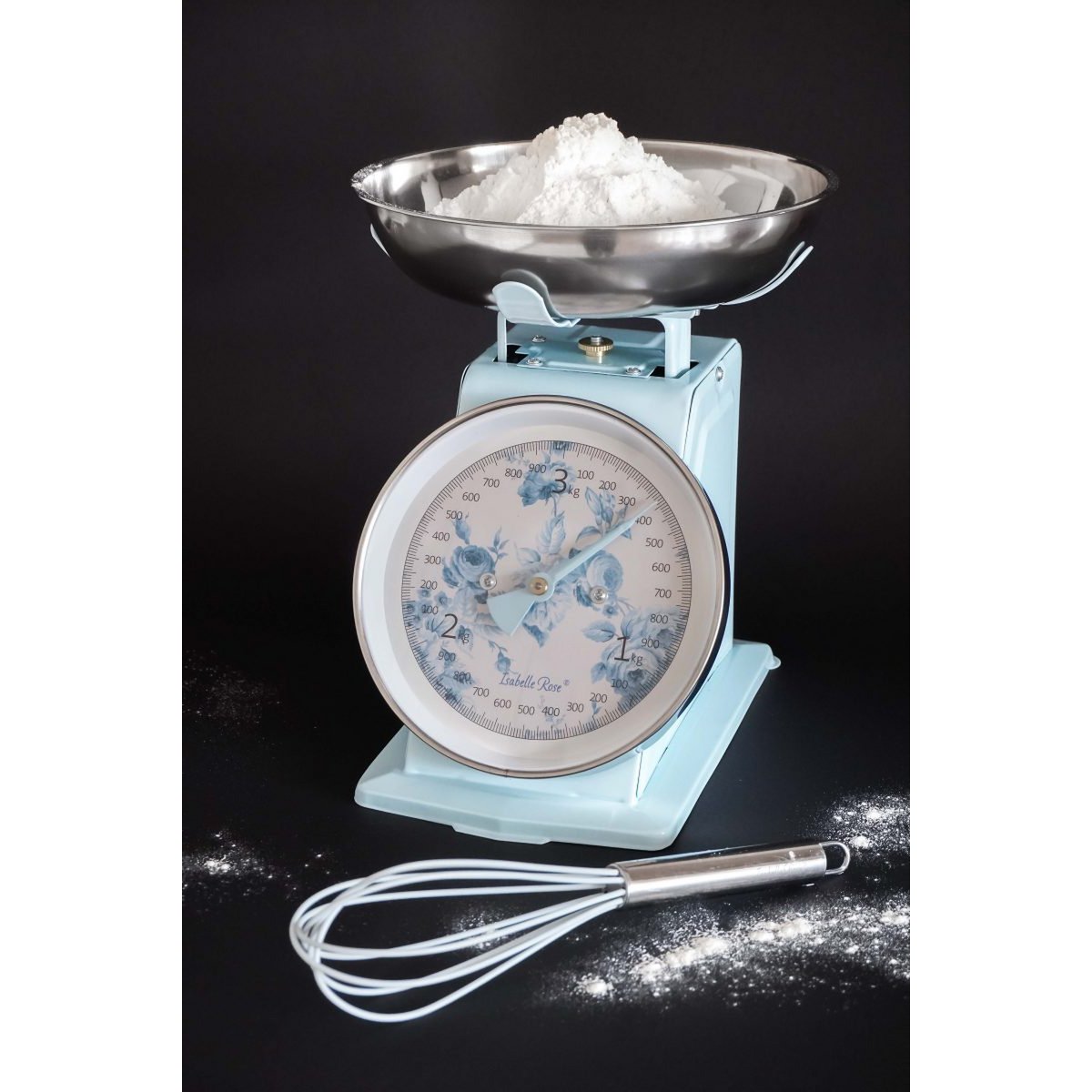 Retro kitchen scale Nathalie blue 3kg