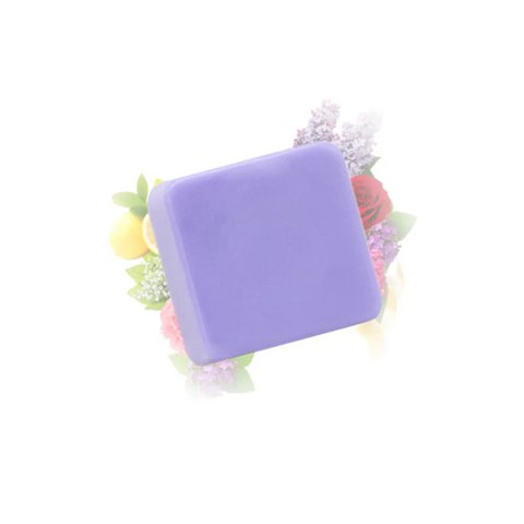 Lilac scented wax pebble