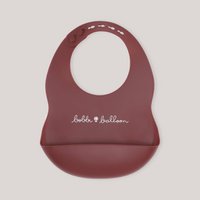 Siliconen slabbetje - Merlot rood