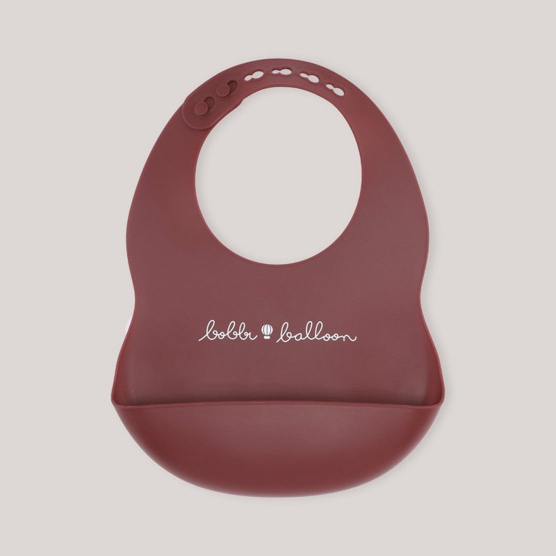Bavaglino in silicone - Rosso Merlot