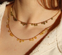 Cyprian - Beaded Crystal Necklace Set